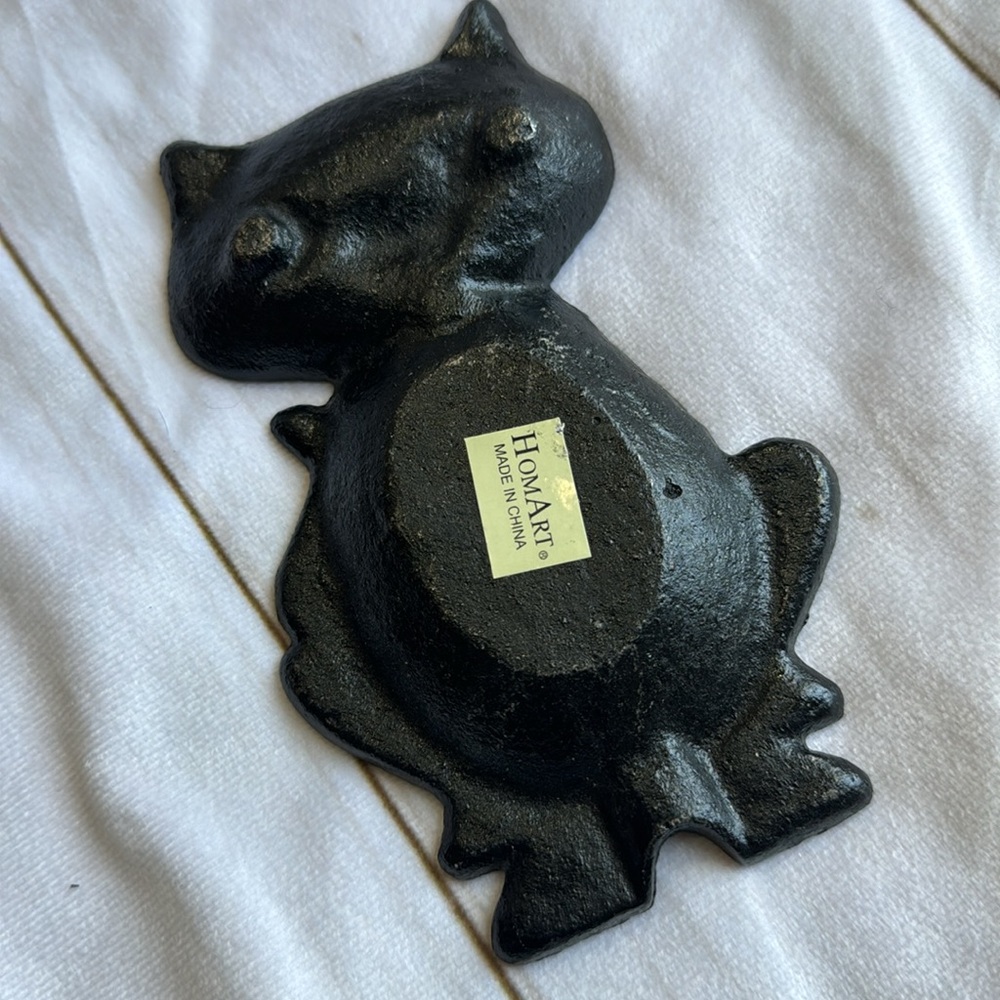 Cat cast iron decor - Picture 2 of 9